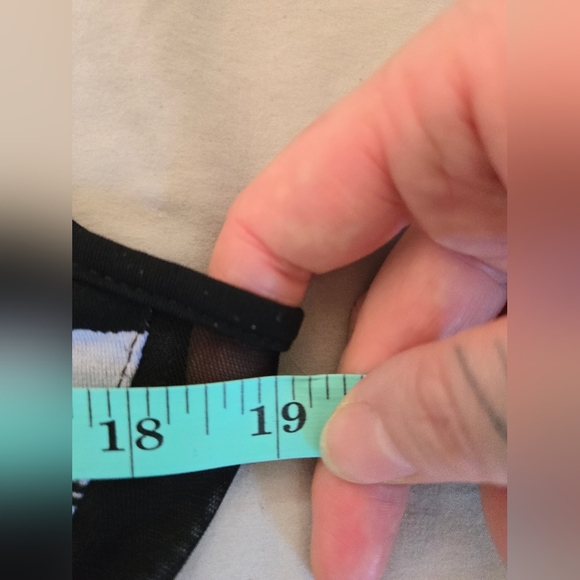 3RStreetwear | Striped Black and White Maxi Dress, Size L - Picture 4 of 8